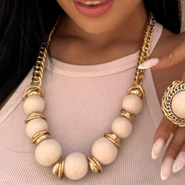 Collana - BE176-C135-WHITE