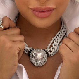 Collana - BE166-C165-SILVER