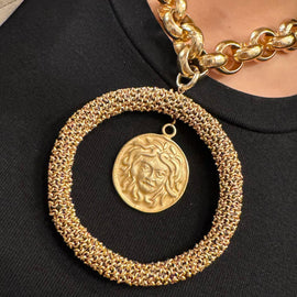 Necklace - BE110-C150-GOLD