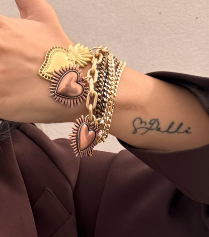 Bracciale - BE224-B120-HEART