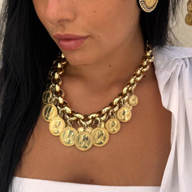 Collana - BE172-C180-GOLD