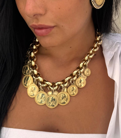 Collana - BE172-C180-GOLD