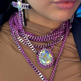 Necklace - BE156-C180-DROP