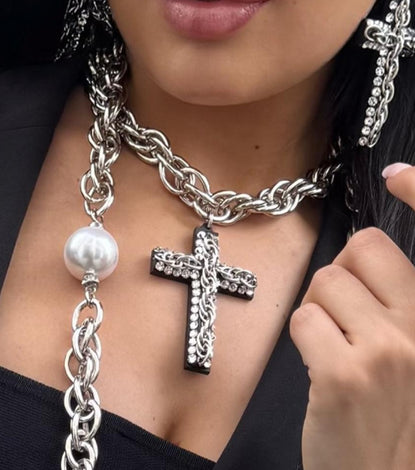Collana - BE193-C135-CROSS